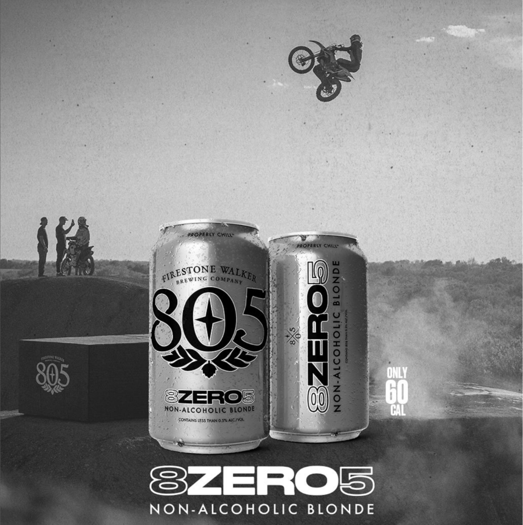 Firestone Walker Brewing Debuts 8ZERO5, Their First Non-Alcoholic Beer